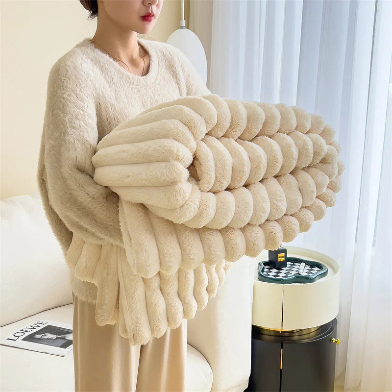 CozyBreeze™ Fleece Throw Blanket
